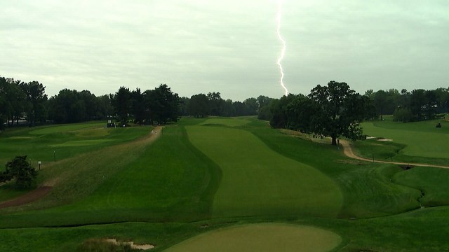 Lightning Strike on Golf Course